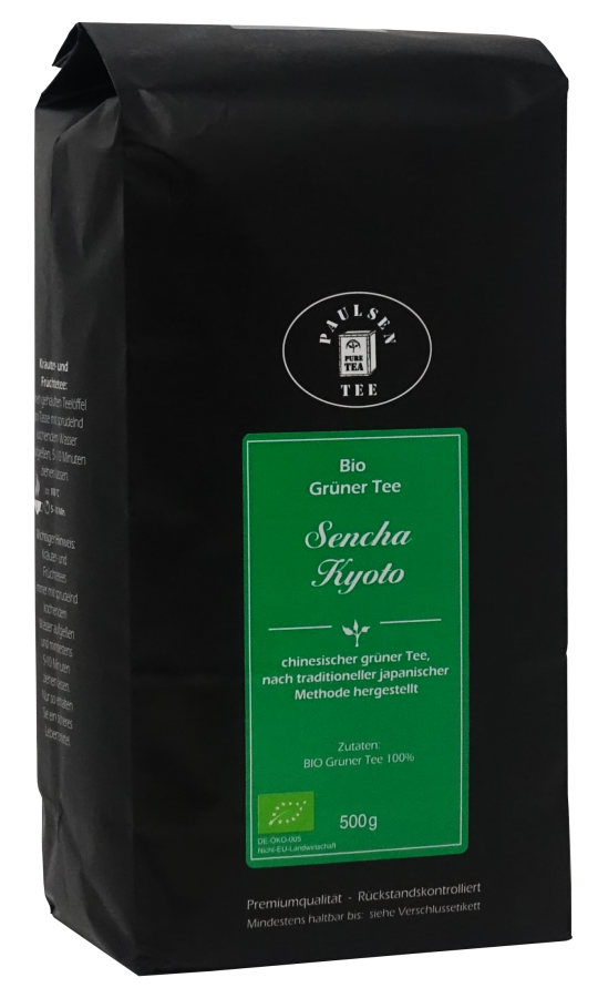 Bio Sencha Kyoto chinesischer grüner Tee
